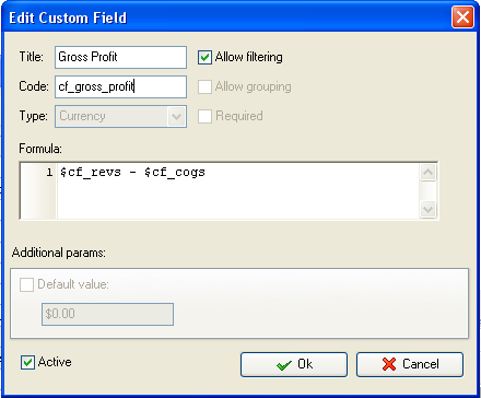 formula operating income