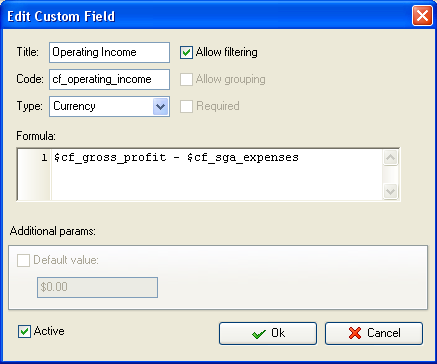 Operating Income KPI